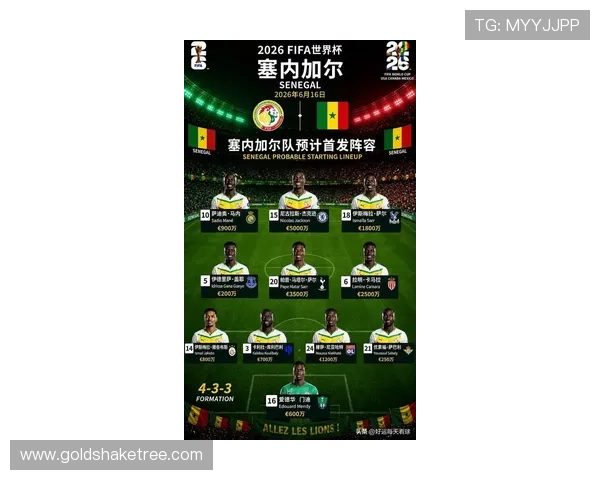 2026年世界杯法国与塞内加尔比赛时间地点及球队阵容全面介绍